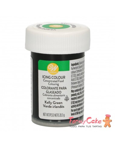 Colorante Gel Verde Hoja Wilton 28gr