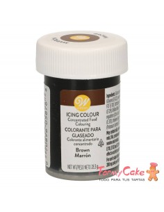 Colorante Gel marron Wilton 28gr