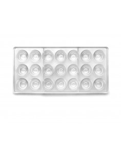 Molde de Bombones Cónico rizado de Policarbonato Ibili 2