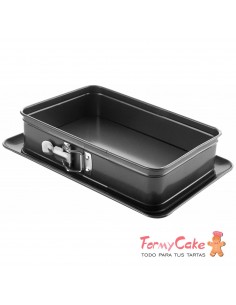 Molde Rectangular Desmoldable 28x18x5cm, Ibili