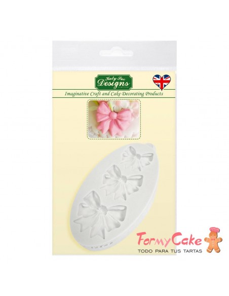 Molde Silicona Trio Lazos Katy Sue Designs