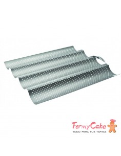 Molde Cuatro Baguettes 32x38cm, Ibili