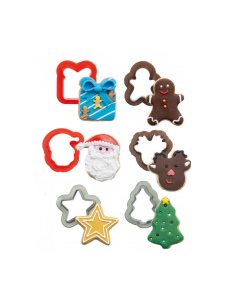 Kit Mini Cortadores Decoración Navidad 6ud. Decora 2