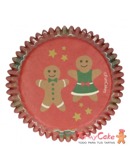 Cápsulas para Hornear Gingerbread 48ud. Funcakes