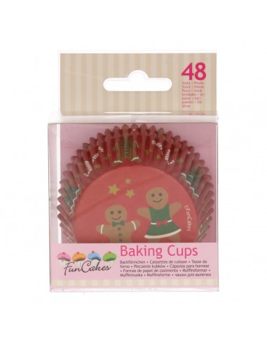 Cápsulas para Hornear Gingerbread 48ud. Funcakes