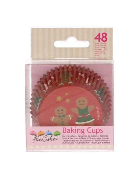 Cápsulas para Hornear Gingerbread 48ud. Funcakes