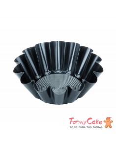 Flanero Rizado Gama Moka 21x8 cm Ibili