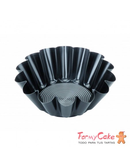 Flanero Rizado Gama Moka 21x8 cm Ibili