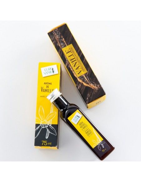 Extracto Natural De Vainilla Bourbon Con Semillas, 75ml Euro Vanille