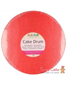 Base Redonda Gruesa para Tartas 30cm Cereza