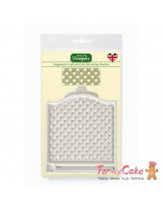 Molde Silicona Sistema Valla Enrejada Katy Sue Designs