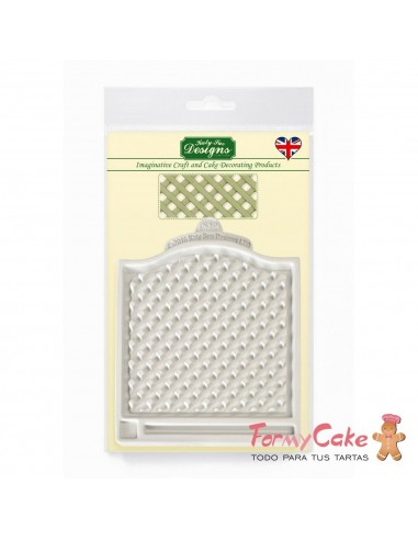 Molde Silicona Sistema Valla Enrejada Katy Sue Designs