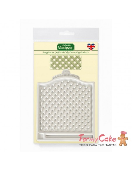 Molde Silicona Sistema Valla Enrejada Katy Sue Designs