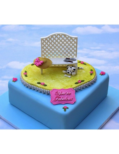 Molde Silicona Sistema Valla Enrejada Katy Sue Designs