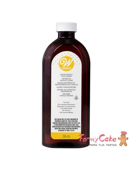 Extracto Vainilla 236ml Transparente Wilton