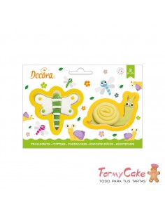 Kit Cortadores Conejo Y Huevo Decorado 2ud. Decora
