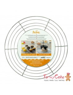 Rejilla Enfriadora Redonda 32cm. Decora