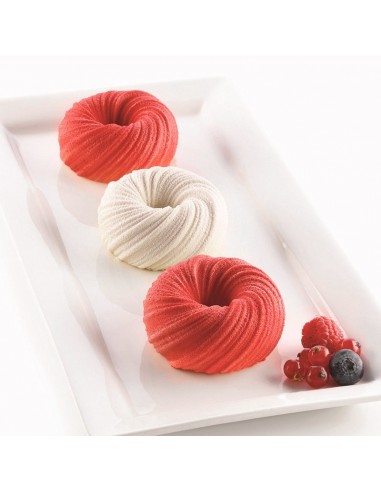 Molde Silicona Mini Intreccio 3D, Silikomart