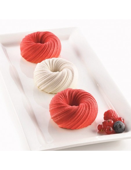 Molde Silicona Mini Intreccio 3D, Silikomart