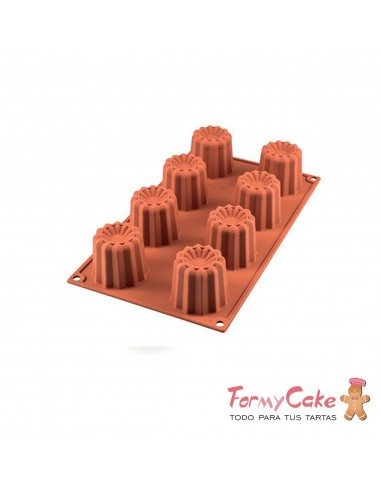 Molde Silicona Cannelé Silikomart