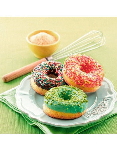 Molde Silicona Donuts 6ud Silikomart