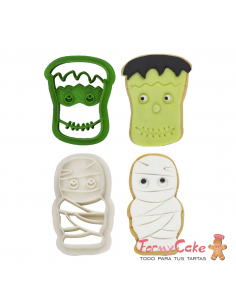 Kit Cortadores Monster 2ud. Decora