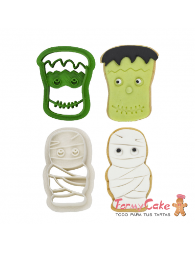 Kit Cortadores Monster 2ud. Decora