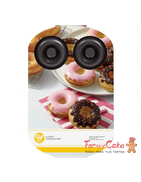 Molde Metal Wilton 6 Donuts
