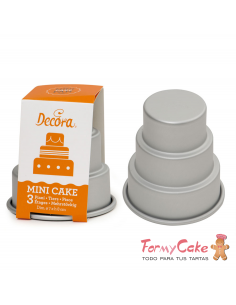 Molde 3 Pisos Mini Decora