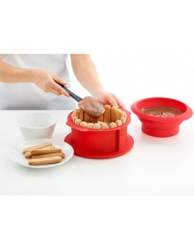 Molde Desmontable para Charlotte Redondo18 cm