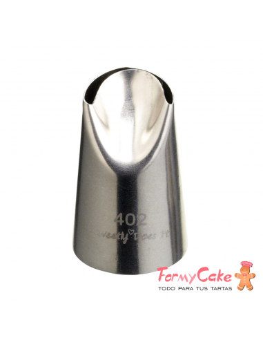 Boquilla 402 Sweetly Boquilla Pliegue 18mm acero inox