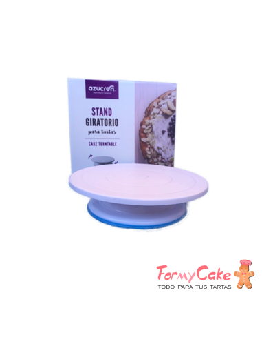 Base Giratoria Alta 28x7cm Azucren