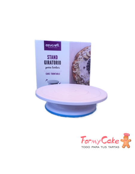 Base Giratoria Alta 28x7cm Azucren