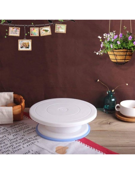 Base Giratoria Alta 28x7cm Azucren