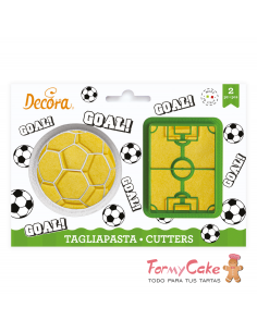 Kit Cortadores Pelota Y Campo 2ud. Decora