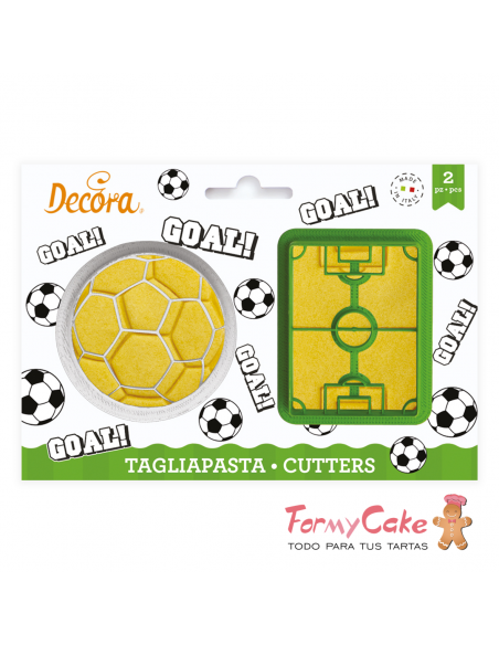 Kit Cortadores Pelota Y Campo 2ud. Decora