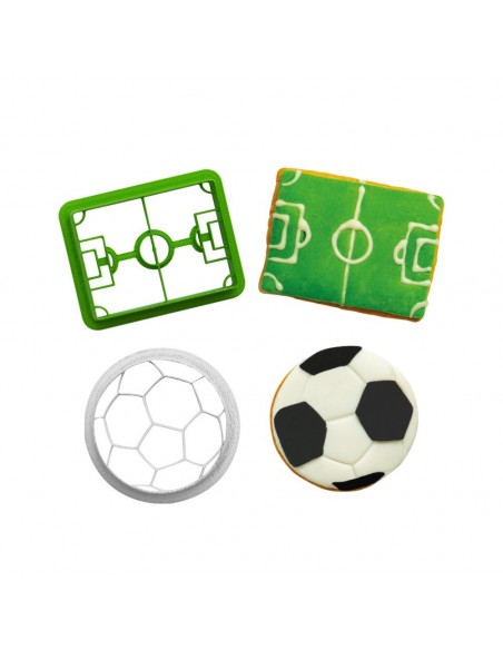 Kit Cortadores Pelota Y Campo 2ud. Decora