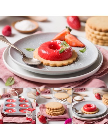 Molde Metal 6 Donuts Decora