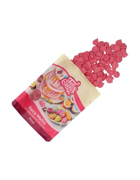 Deco Melts Rosa 250gr Funcakes