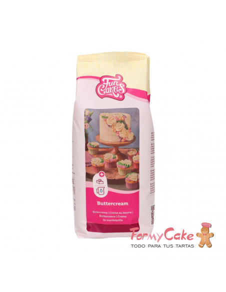 Mezcla Buttercream 1Kg Funcakes