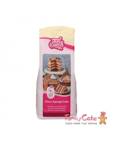 Mezcla Bizcocho Chocolate 1Kg Funcakes