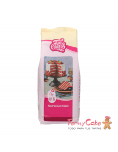 Mezcla Red Velvet 1Kg Funcakes
