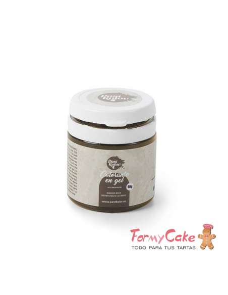 Colorante Gel Marrón 50gr PastKolor