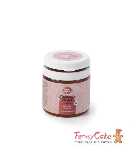 Colorante Gel Red Extra 50gr Pastkolor