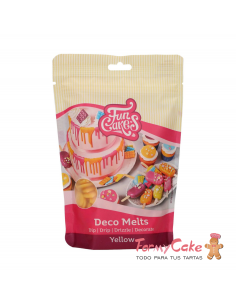 Deco Melts Naranja 250gr Funcakes