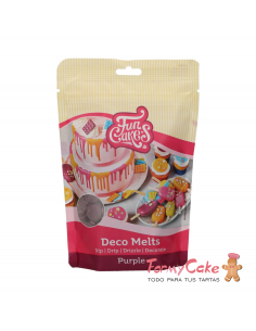 Deco Melts Morado 250gr Funcakes