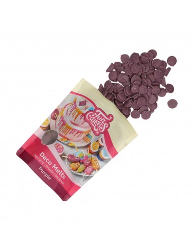 Deco Melts Morado 250gr Funcakes