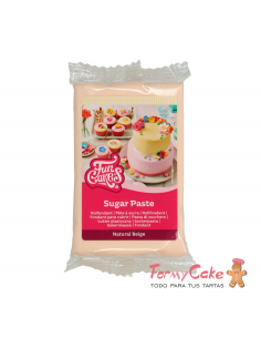 Fondant Funcakes Beige Natural 250gr