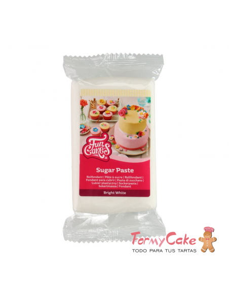 Fondant Funcakes Blanco Brillante 250gr