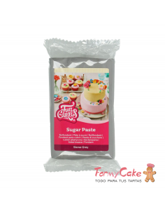 Fondant Gris 250gr Funcakes